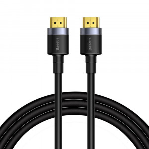 Cablu de Date HDMI 2.0 la HDMI 4K, 60Hz, 3D, 18Gbps, 3m - Baseus Cafule (CADKLF-G01) - Black - Img 1