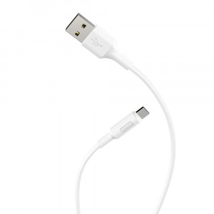 Cablu de Date USB-A la Micro-USB, 10W, 2A, 1m - Hoco Soarer (X25) - Black - Img 3