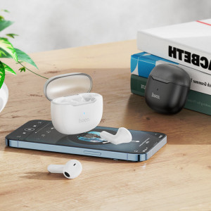 Casti Bluetooth True Wireless Noise-Cancelling - Hoco Depth (EW29) - Black - Img 3
