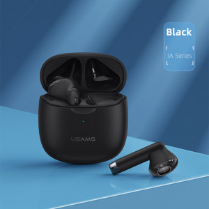 Casti Bluetooth Wireless - USAMS IA04 Series (BHUIA01) - Black - Img 2
