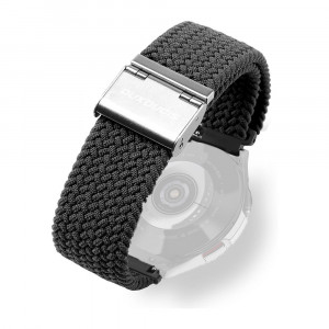 Curea pentru Samsung Galaxy Watch (46mm) / Watch 3 / Gear S3, Huawei Watch GT / GT 2 / GT 2e / GT 2 Pro / GT 3 (46 mm) - Dux Ducis Mixture II Version - Black - Img 3