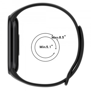 Curea pentru Xiaomi Smart Band 8 / 8 NFC - Techsuit Watchband (W014) - Light Purple - Img 4