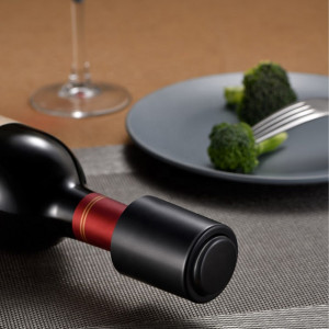 Dop Reutilizabil pentru Sticle - Techsuit (VS07) - Black - Img 3