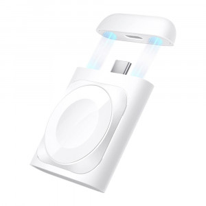 ESR - Portable Wireless Charger - for Apple Watch - White - Img 1