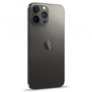Folie Camera pentru iPhone 13 Pro / 13 Pro Max (set 2) - Spigen Optik.TR - Black - Img 3