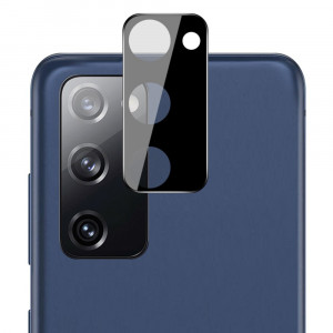 Folie Camera pentru Samsung Galaxy A02s / A03s - Mocolo Silk HD PRO Camera Glass - Black - Img 2