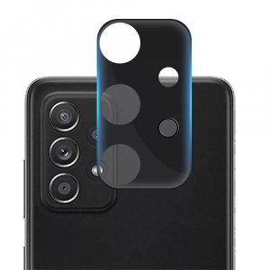 Folie Camera pentru Samsung Galaxy A32 4G / A32 5G - Techsuit Full Camera Glass - Black - Img 1
