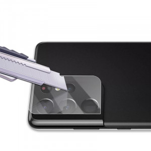 Folie Camera pentru Samsung Galaxy S21 Ultra 5G - Mocolo Full Clear Camera Glass - Clear - Img 4