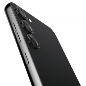 Folie Camera pentru Samsung Galaxy S23 / S23 Plus (set 2) - Spigen Optik.TR EZ FIT - Black - Img 4