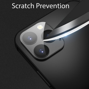 Folie protectie telefon iPhone 12 Pro - Lito S+ Camera Glass Protector - Black/Transparent - Img 4
