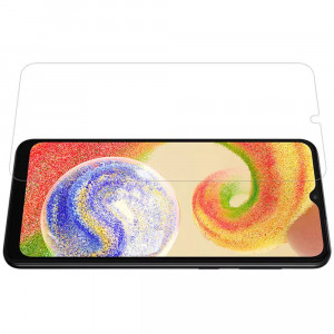 Folie protectie telefon Samsung Galaxy A04S / A13 5G / A02s / A03 / A03s / A03 Core / A04e / A04 - Nillkin Amazing H - Clear - Img 3