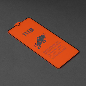 Folie protectie telefon Samsung Galaxy A22 4G / M22 4G - Techsuit 111D Full Cover / Full Glue Glass - Black - Img 2