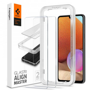 Folie protectie telefon Samsung Galaxy A33 5G (set 2) - Spigen Glass.TR Align Master - Clear - Img 1