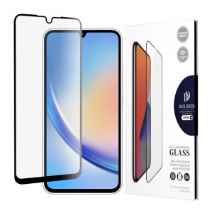 Folie protectie telefon Samsung Galaxy A34 5G - Dux Ducis Tempered Glass - Black - Img 1