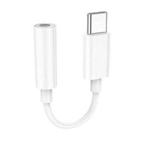 Hoco - Audio Adapter (LS35) - Type-C to Jack 3.5mm - White - Img 3