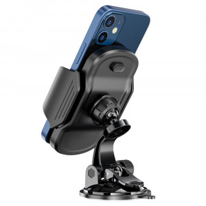 Hoco - Car Holder Just Fast (CA82) - for Windshield and Dashboard - Black - Img 4