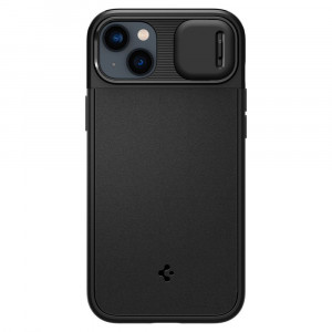 Husa iPhone 14 - Spigen Optik Armor Mag - Black - Img 4