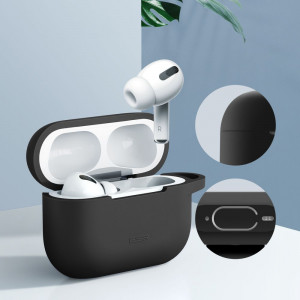Husa pentru Apple AirPods Pro 1 / 2 - ESR Bounce - Black - Img 4