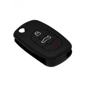 Husa pentru cheie Audi RS4, Allroad, S8 Quattro - Techsuit Car Key Case (1009.03) - Black - Img 4