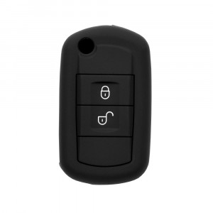 Husa pentru cheie Land/Range Rover LR3 - Techsuit Car Key Case (1022.03) - Black - Img 1