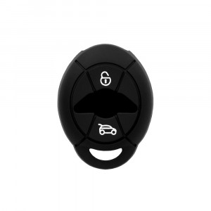 Husa pentru cheie Mini Cooper S, R50, R53 - Techsuit Car Key Case (1004.07) - Black - Img 1