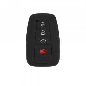 Husa pentru cheie Toyota Corolla, Camry, Avalon, GT86 - Techsuit Car Key Case (1015.16) - Black - Img 1