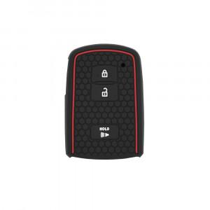 Husa pentru cheie Toyota Prius C, Prius V, RAV4, Tundra, 4Runner - Techsuit Car Key Case (2032.01) - Black - Img 1