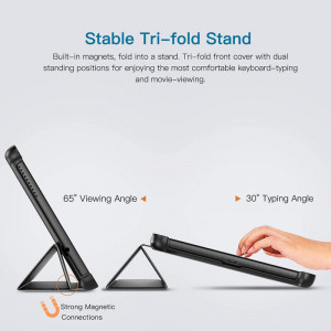 Husa pentru Lenovo Tab M8 TB-8505X - Techsuit FoldPro - Albastru - Img 3