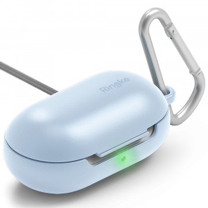 Husa pentru Samsung Galaxy Buds + / Buds - Ringke - Sky Blue - Img 1