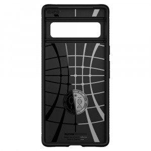Husa telefon Google Pixel 6 Pro - Spigen Rugged Armor - Black - Img 3