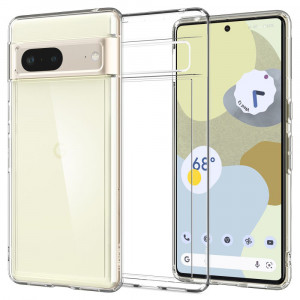Husa telefon Google Pixel 7 - Spigen Ultra Hybrid - Crystal Clear