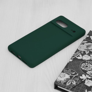 Husa telefon Google Pixel 7 - Techsuit Soft Edge Silicone - Dark Green - Img 3