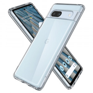 Husa telefon Google Pixel 7a - Spigen Ultra Hybrid - Clear - Img 2