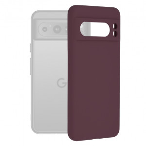 Husa telefon Google Pixel 8 Pro - Techsuit Soft Edge Silicone - Plum Violet - Img 1