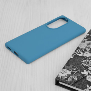 Husa telefon Honor 70 - Techsuit Soft Edge Silicone - Denim Blue - Img 2