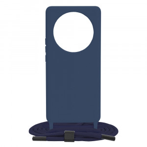 Husa telefon Honor Magic5 Lite - Techsuit Crossbody Lanyard - Blue - Img 1