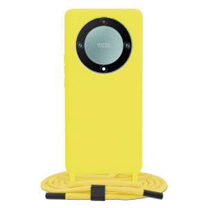 Husa telefon Honor Magic5 Lite - Techsuit Crossbody Lanyard - Yellow - Img 1