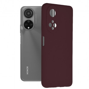 Husa telefon Honor X7 - Techsuit Soft Edge Silicone - Plum Violet - Img 1