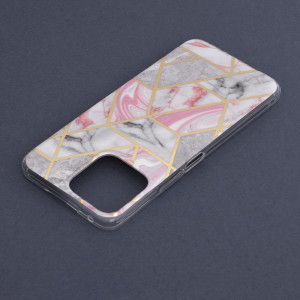 Husa telefon Honor X8 - Techsuit Marble Series - Pink Hex - Img 3