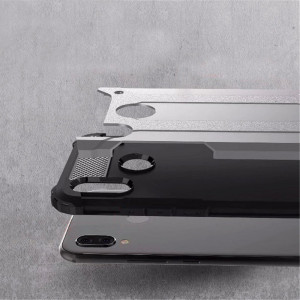 Husa telefon Huawei P20 Lite - Techsuit Hybrid Armor - Black - Img 2