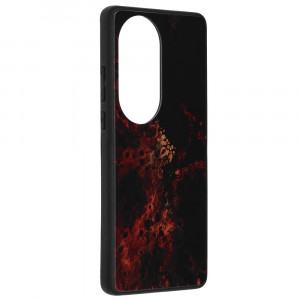 Husa telefon Huawei P50 Pro - Techsuit Glaze Series - Red Nebula - Img 3