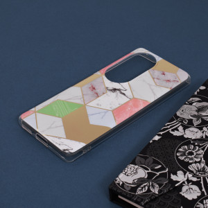 Husa telefon Huawei P50 Pro - Techsuit Marble Series - Purple Hex - Img 4