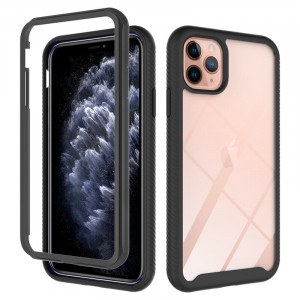 Husa telefon iPhone 11 Pro + Folie - Techsuit Defense360 Pro - Black - Img 1