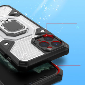 Husa telefon iPhone 11 Pro - Techsuit Honeycomb Armor - Black - Img 3