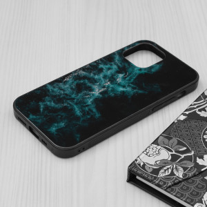 Husa telefon iPhone 12 / 12 Pro - Techsuit Glaze Series - Blue Nebula - Img 3