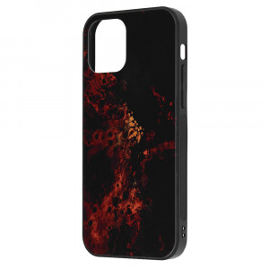 Husa telefon iPhone 12 / 12 Pro - Techsuit Glaze Series - Red Nebula - Img 2