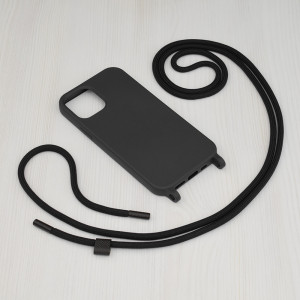 Husa telefon iPhone 12 - Techsuit Crossbody Lanyard - Black - Img 2