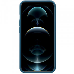 Husa telefon iPhone 13 - Nillkin Super Frosted Shield Pro Magnetic - Blue - Img 2