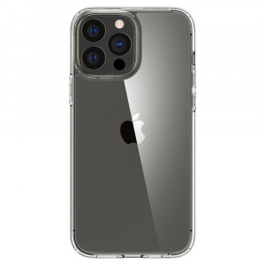 Husa telefon iPhone 13 Pro - Spigen Ultra Hybrid - Crystal Clear - Img 2