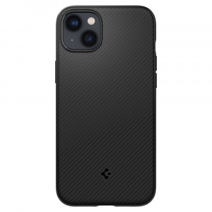 Husa telefon iPhone 14 - Spigen Mag Armor - Matte Black - Img 3